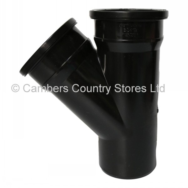 Soil Pipe & Fittings BS419B Branch 135 Degree Cambers Country Store